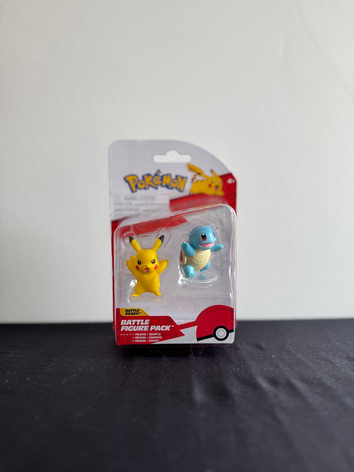 Pokémon - Battle Figure 2 Pack Squirtle & Pikachu