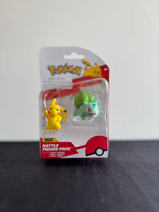 Pokémon - Battle Figure 2 Pack Bulbasaur & Pikachu