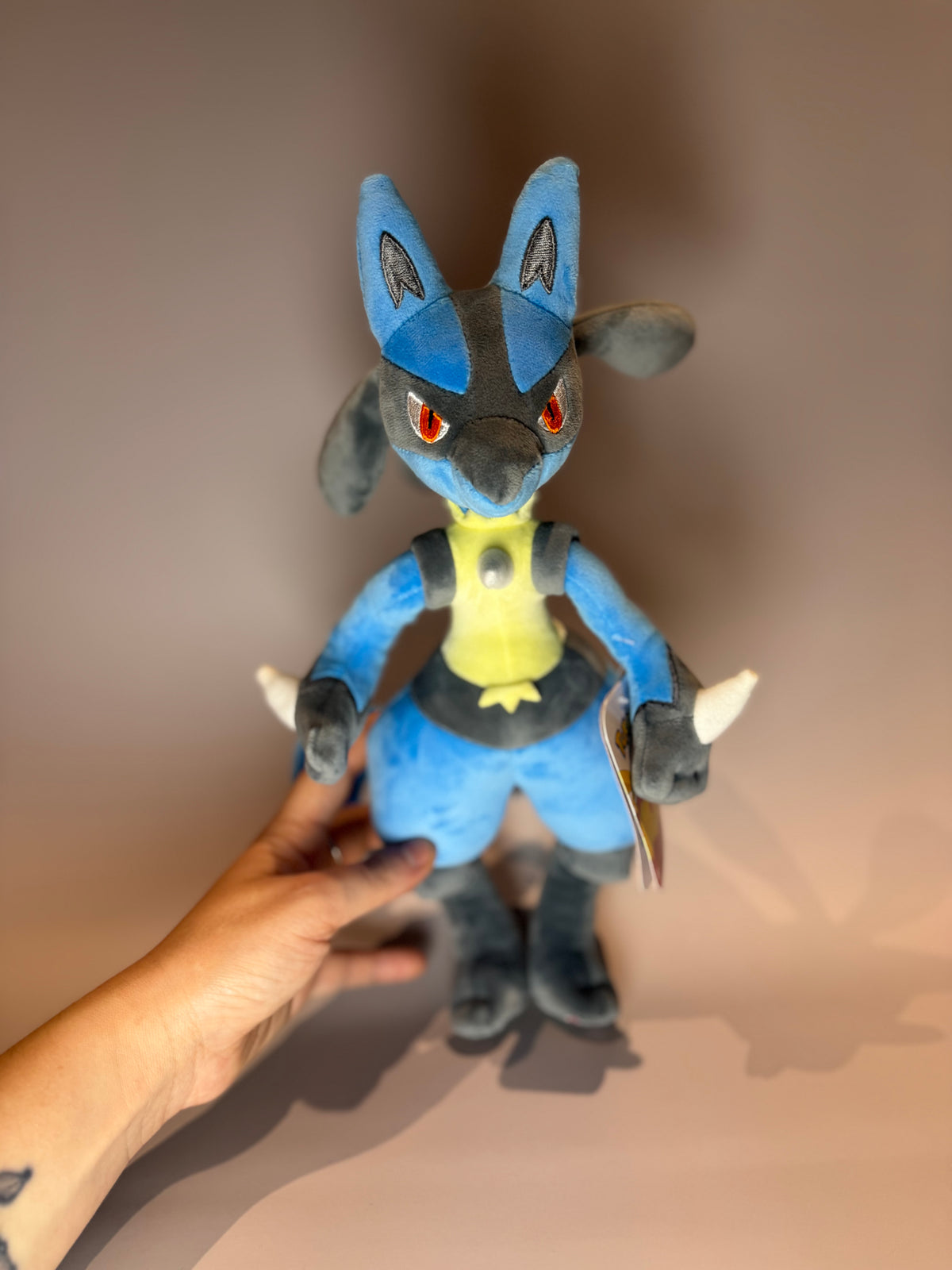 Pokémon plush Lucario