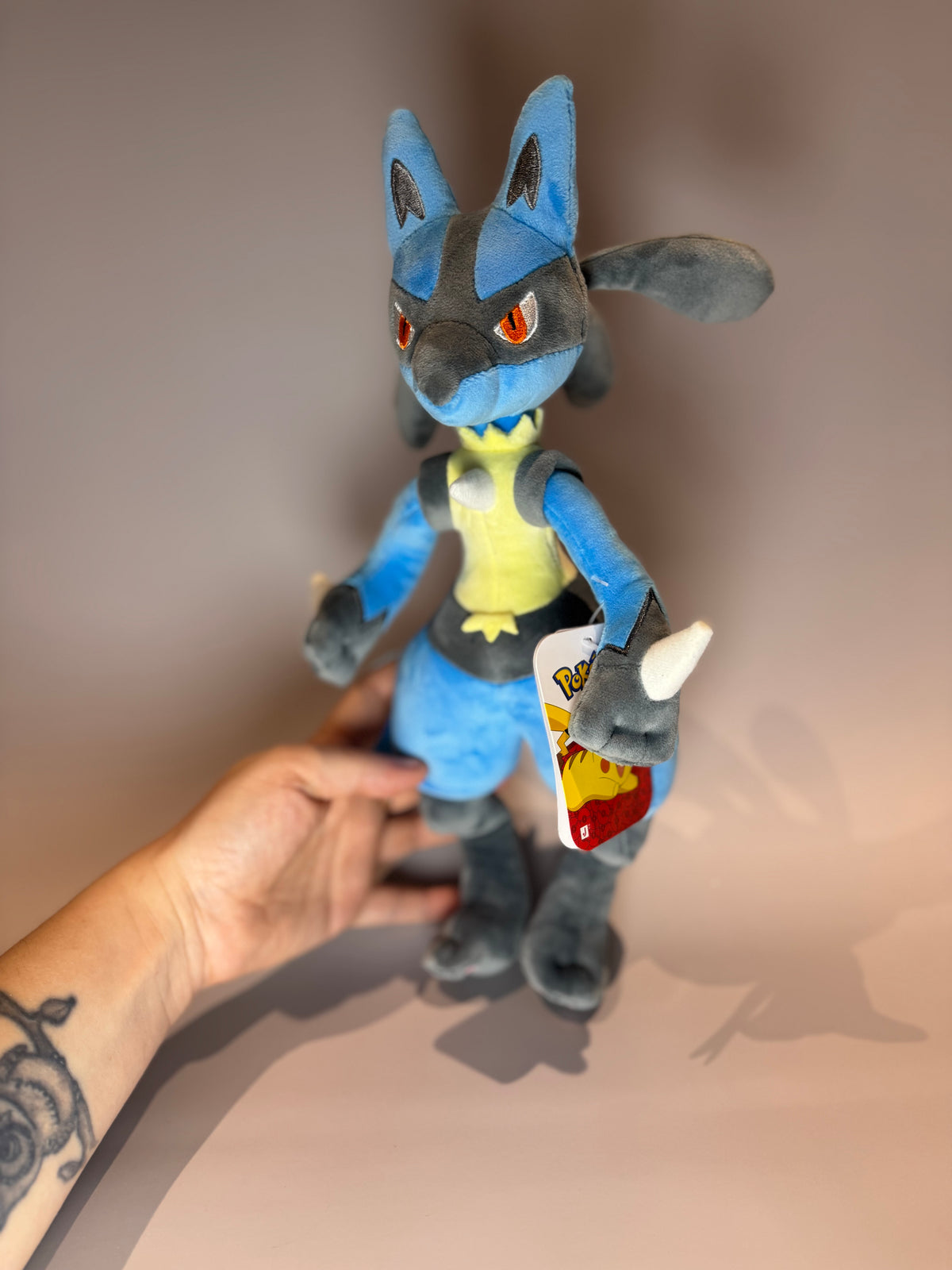 Pokémon plush Lucario